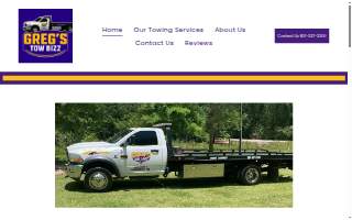 Gregs Tow Bizz website