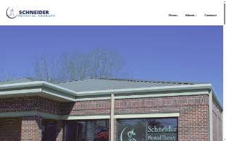Schneider Physical Therapy website