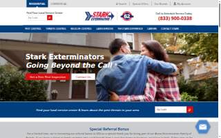 Stark Exterminators of Picayune website