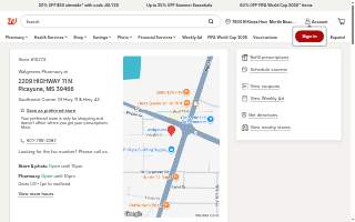 Walgreens Pharmacy of Picayune website