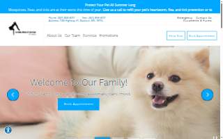 Animal Health Center of Madison website