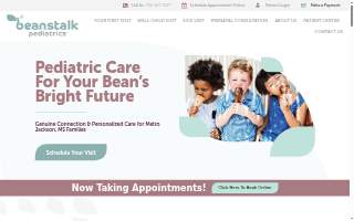 Beanstalk Pediatrics, PLLC website