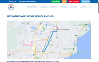 Children's Medical Group of Ridgeland website