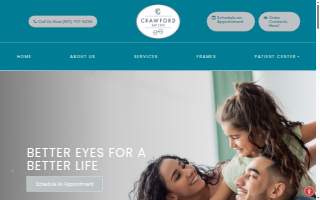 Crawford Eye Care website