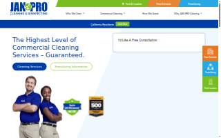 JAN-PRO Cleaning & Disinfecting in Central Mississippi website