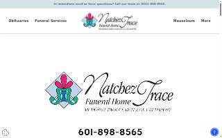 Natchez Trace Funeral Home website