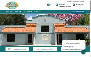 Northeast Animal Hospital website