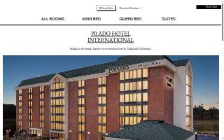 Prado Hotel website