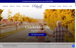 Sebrell Funeral Home website