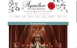 Signature Occasions LLC website