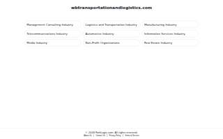 WB Transportation And Logistics LLC website
