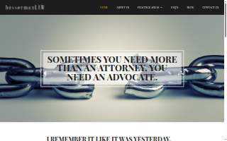 Bosserman Law Firm website