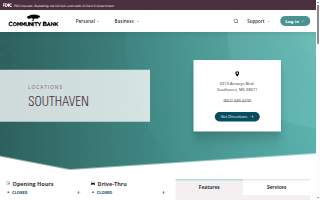Community Bank of Southaven website