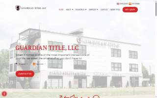 Guardian Title, LLC website
