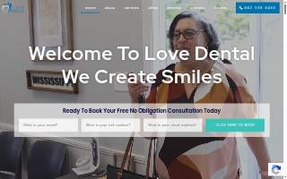 Love Dental Implants & Dentures of Southaven website