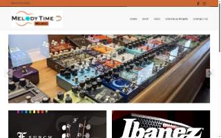 Melody Time Music website