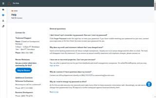 Onsite services website