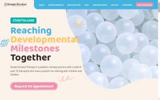 Simple Strokes Therapy Consultants website