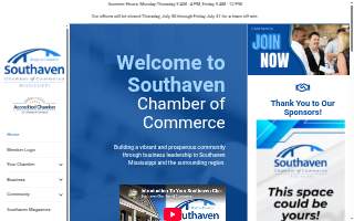 Southaven Chamber of Commerce website
