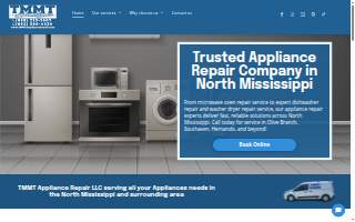 TMMT Appliance Repair LLC of Southaven website