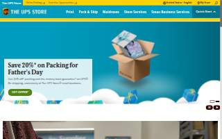 UPS Access Point location of Southaven website