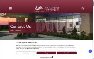 Columbus Orthopaedic Physical Therapy of Starkville website