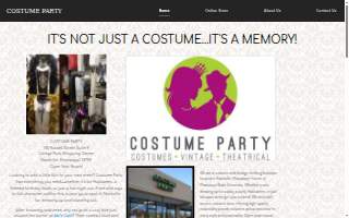 Costume Party website