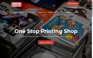 Gibson's Body Shop website