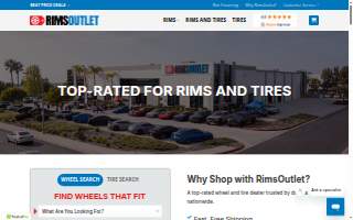 Rim & Tire Tech website
