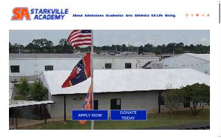 Starkville Academy website