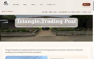 Triangle Trading Post website