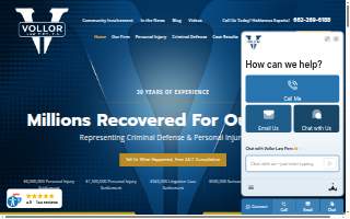 Vollor Law Firm, P.A. website
