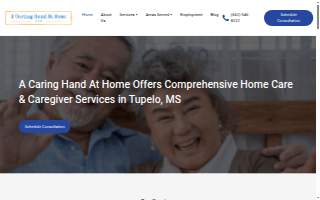 A Caring Hand at Home LLC website