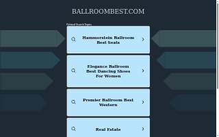 Ballroom Dance Studio of Tupelo website