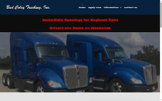 Bud Coley Trucking website