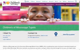 Children's of Mississippi website