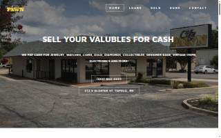 City Pawn of Tupelo website