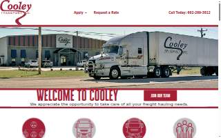 Cooley Transport Inc website