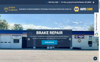 Estes Garage website