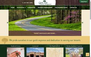 Gum Tree Property Management website