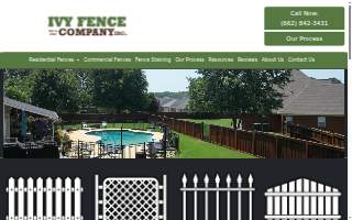 Ivy Fence Company website