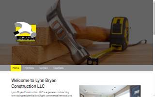 Lynn Bryan Construction LLC website