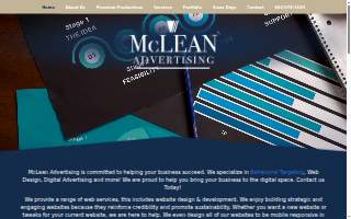 McLean Advertising website