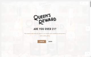 Queen's Reward Meadery website