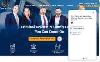 Speights Law, LLC website