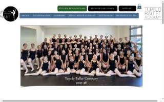 Tupelo Ballet Inc website
