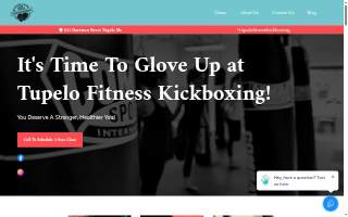 Tupelo Fitness Kickboxing website
