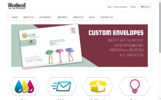 Weatherall Printing Co Inc website