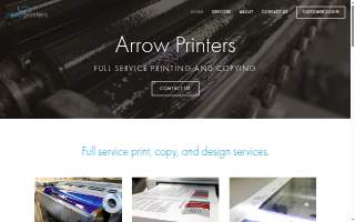 Arrow Printers of Clinton website