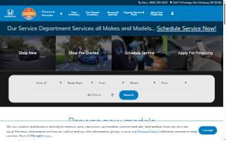 Cannon Honda website